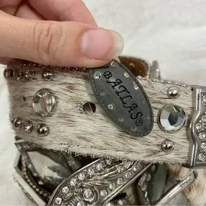 Wb Atlas | Accessories | Wbatlas Rhinestone Studded  display picture 2